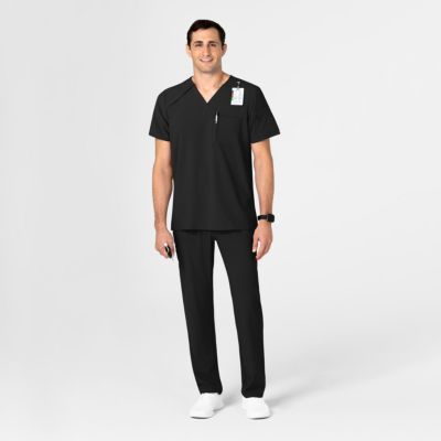 Men's RENEW EZ Zip Scrub Top