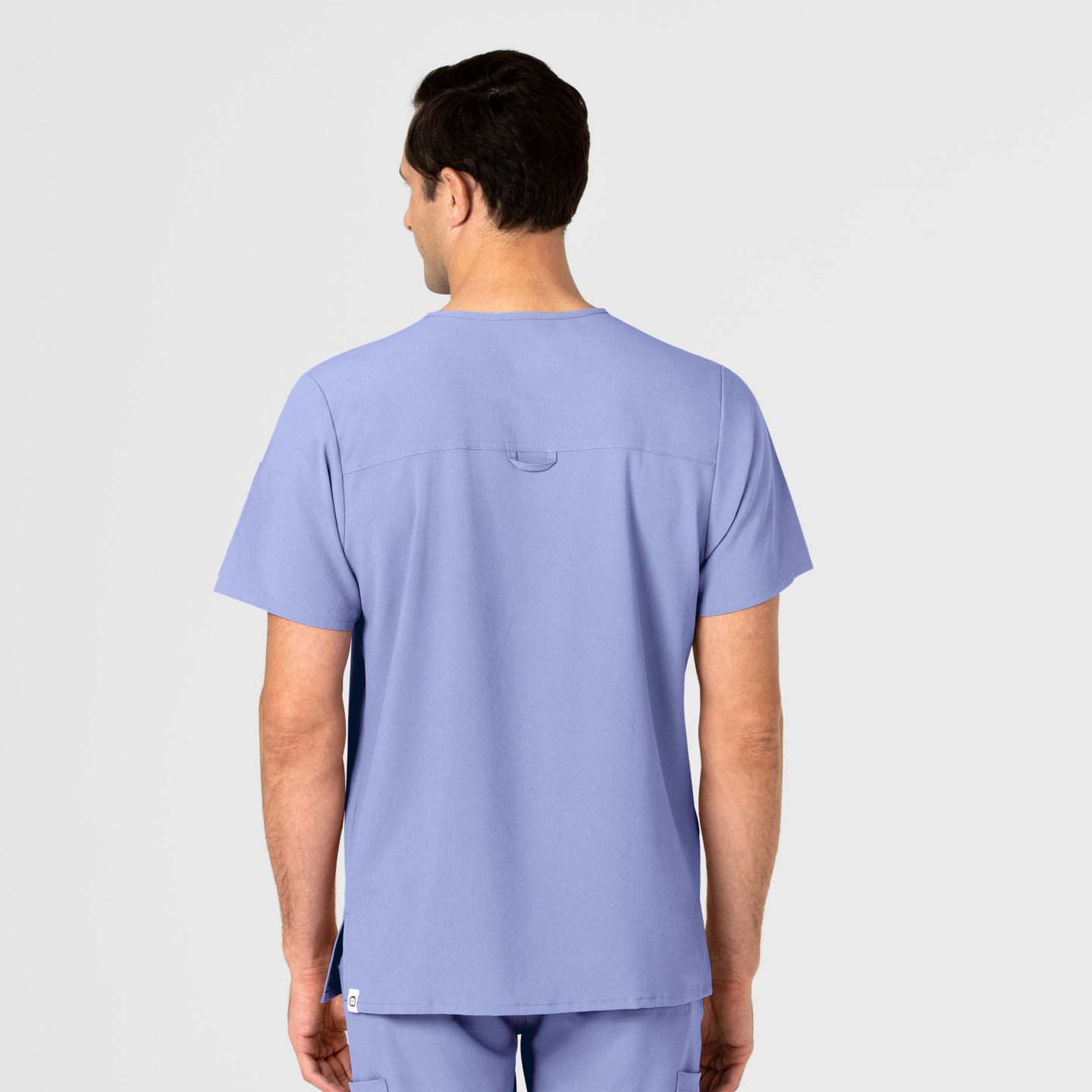 Мужской топ Wink Renew EZ Zip Scrub, цвет: Синий — фото 2
