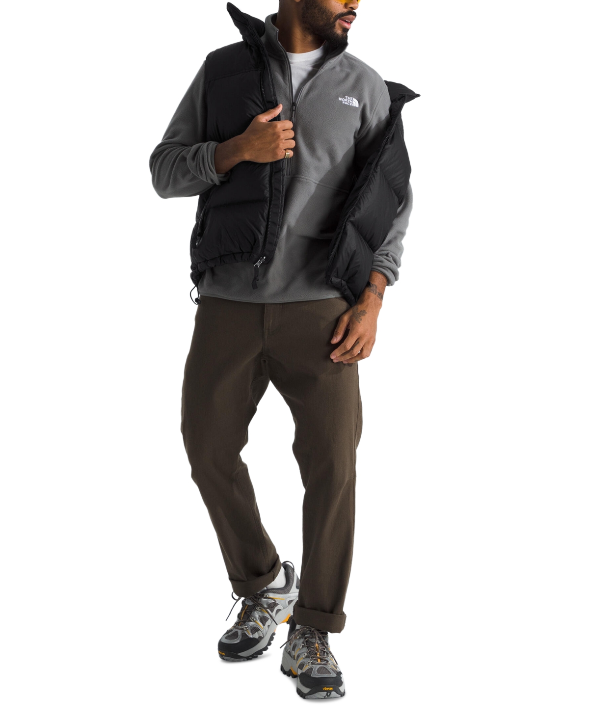 The North Face Men's Glacier Half-zip Fleece Jacket