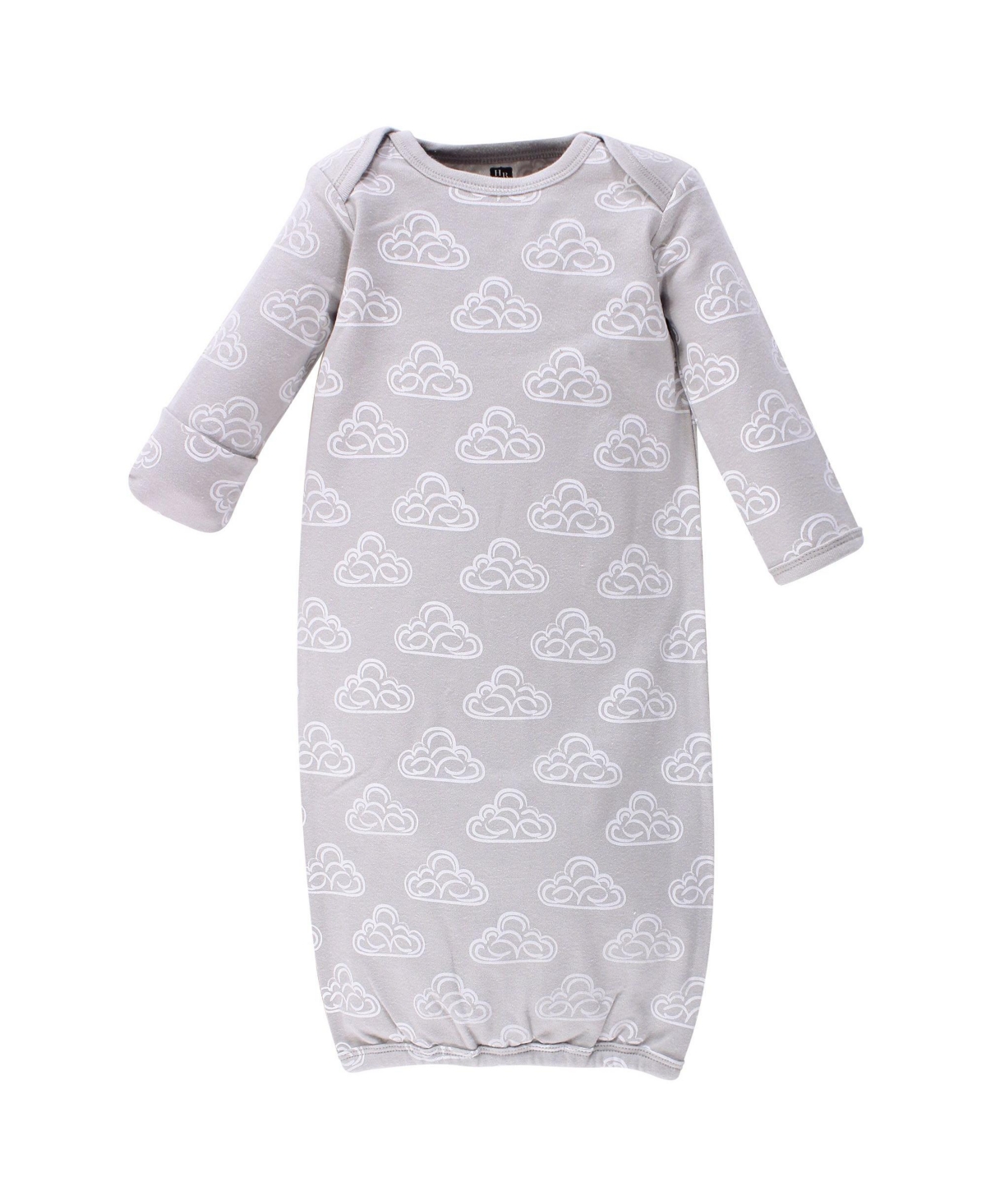Hudson Baby Cotton Gowns, 3 Pack, Months