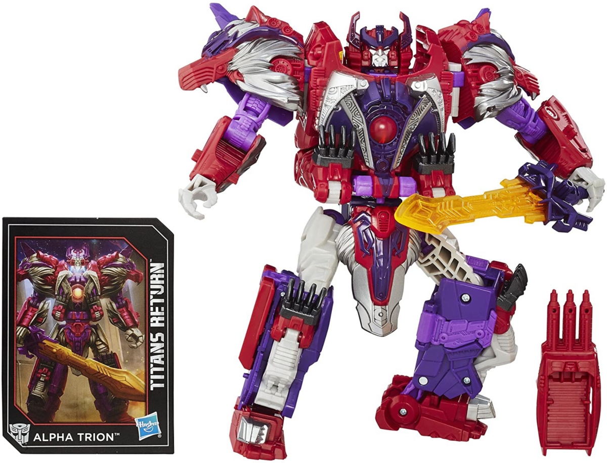Transformers Alpha Trion and Sovereign Voyager Class Generations Titans Return