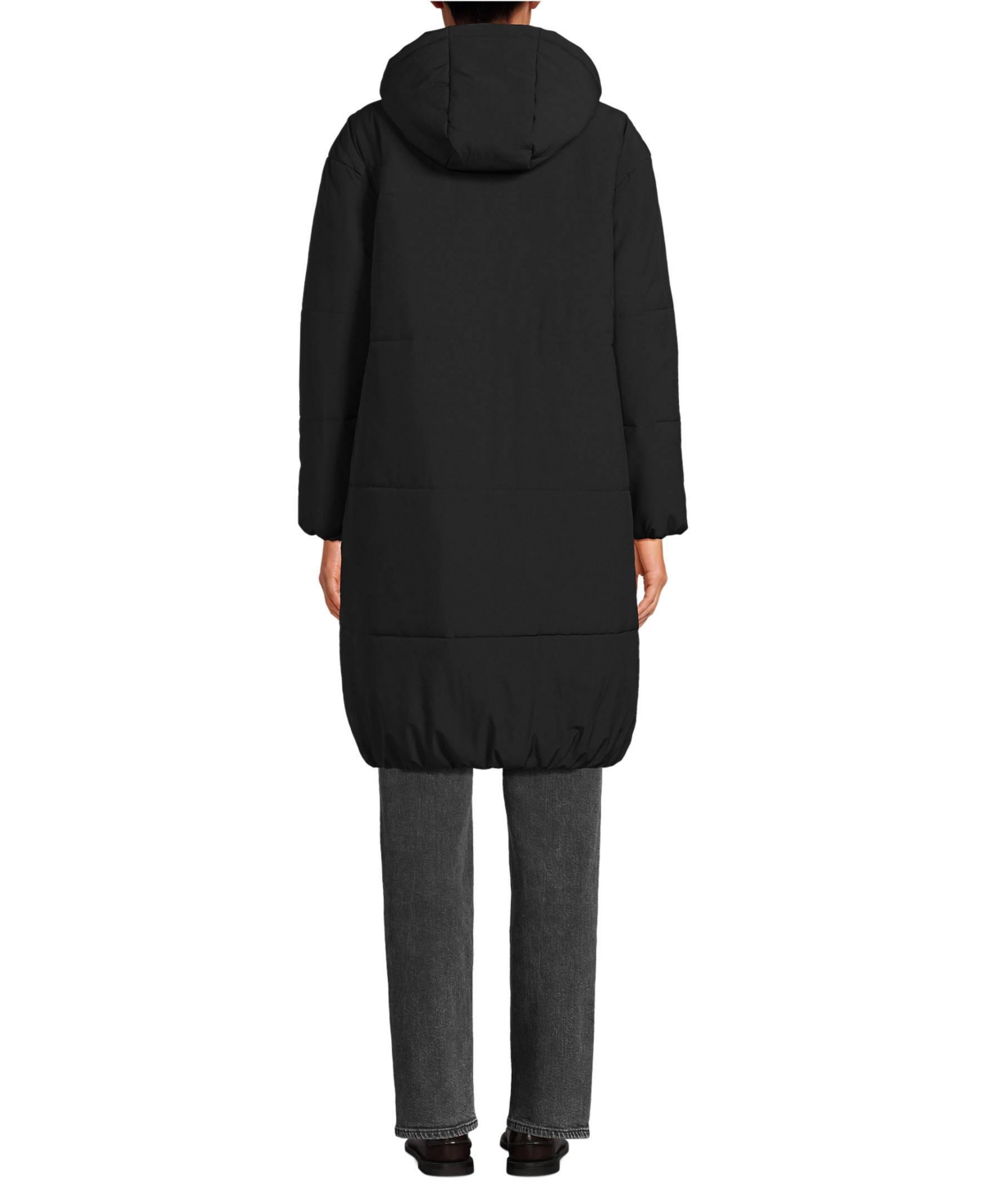 Lands' End Women's Insulated Wide Channel Commuter Coat