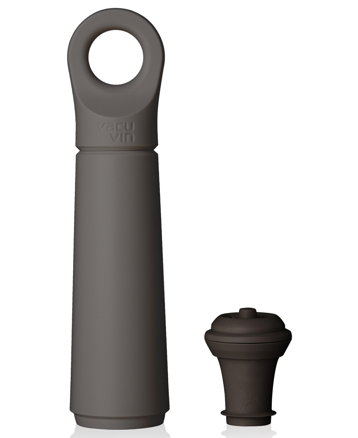 Vacu Vin Wine Saver Loop And Stopper Bundle In Graphite