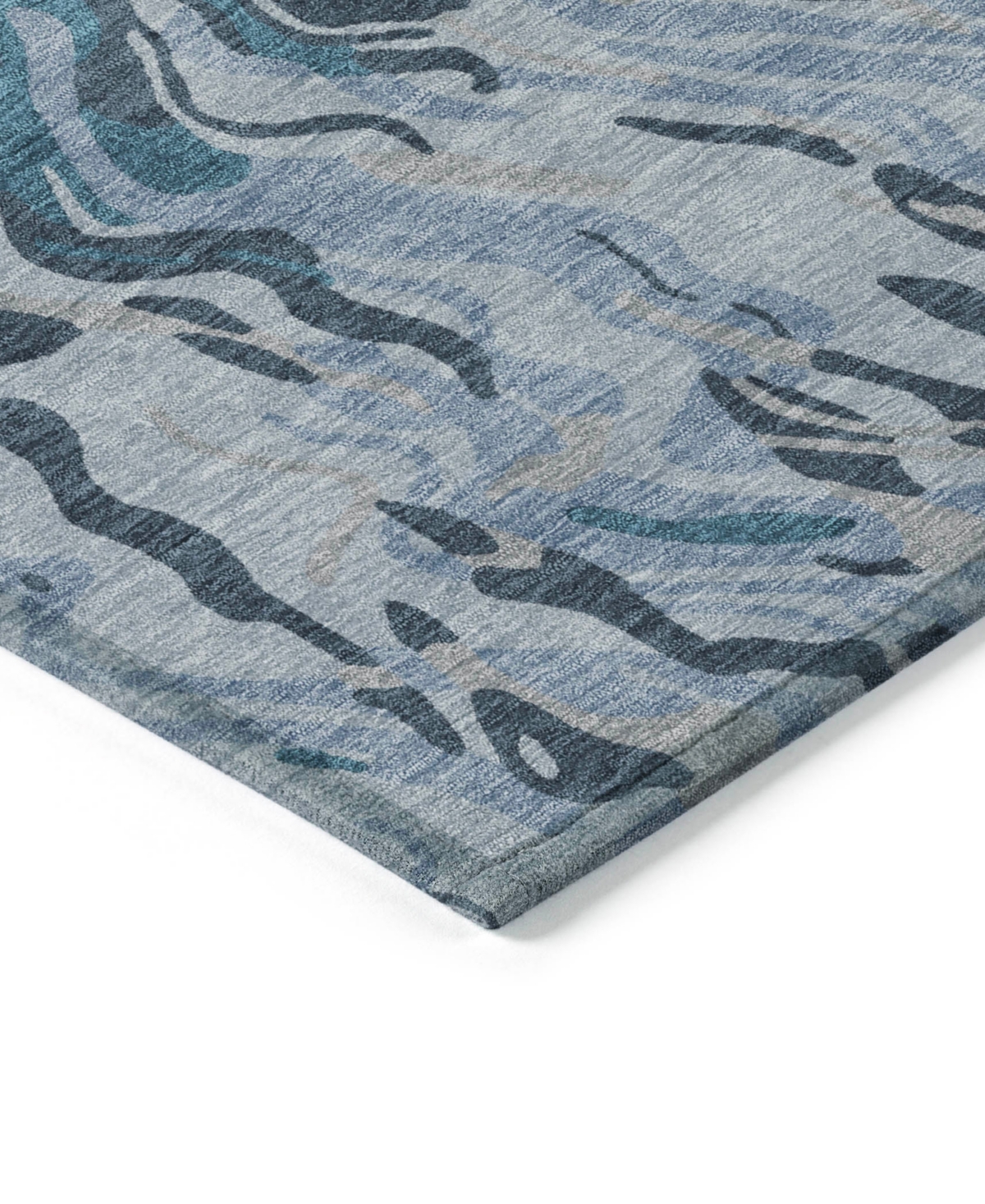 Addison Chantille Machine Washable Acn1038 5'x7'6" Area Rug In Mist