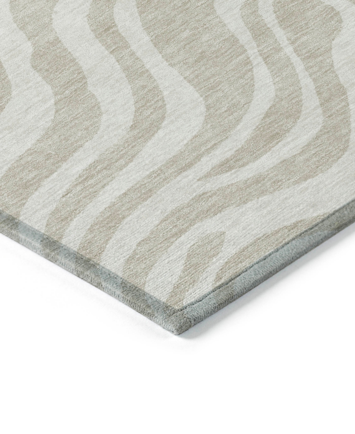 Addison Chantille Machine Washable Acn1042 2'3"x7'6" Runner Area Rug In Beige