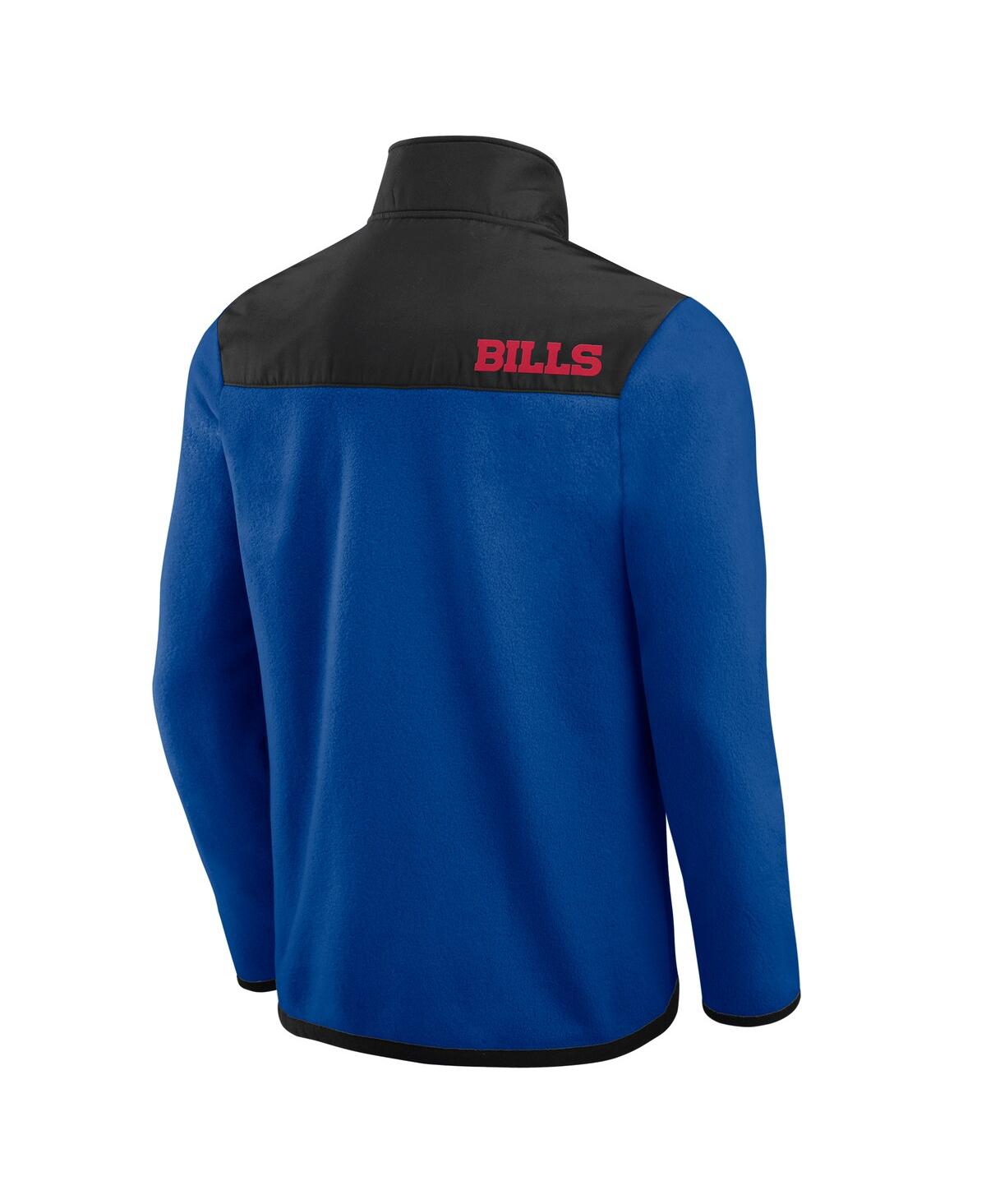 Fanatics Men'sBuffalo Bills Color Block Polar Fleece Full-Zip Jacket - Royal