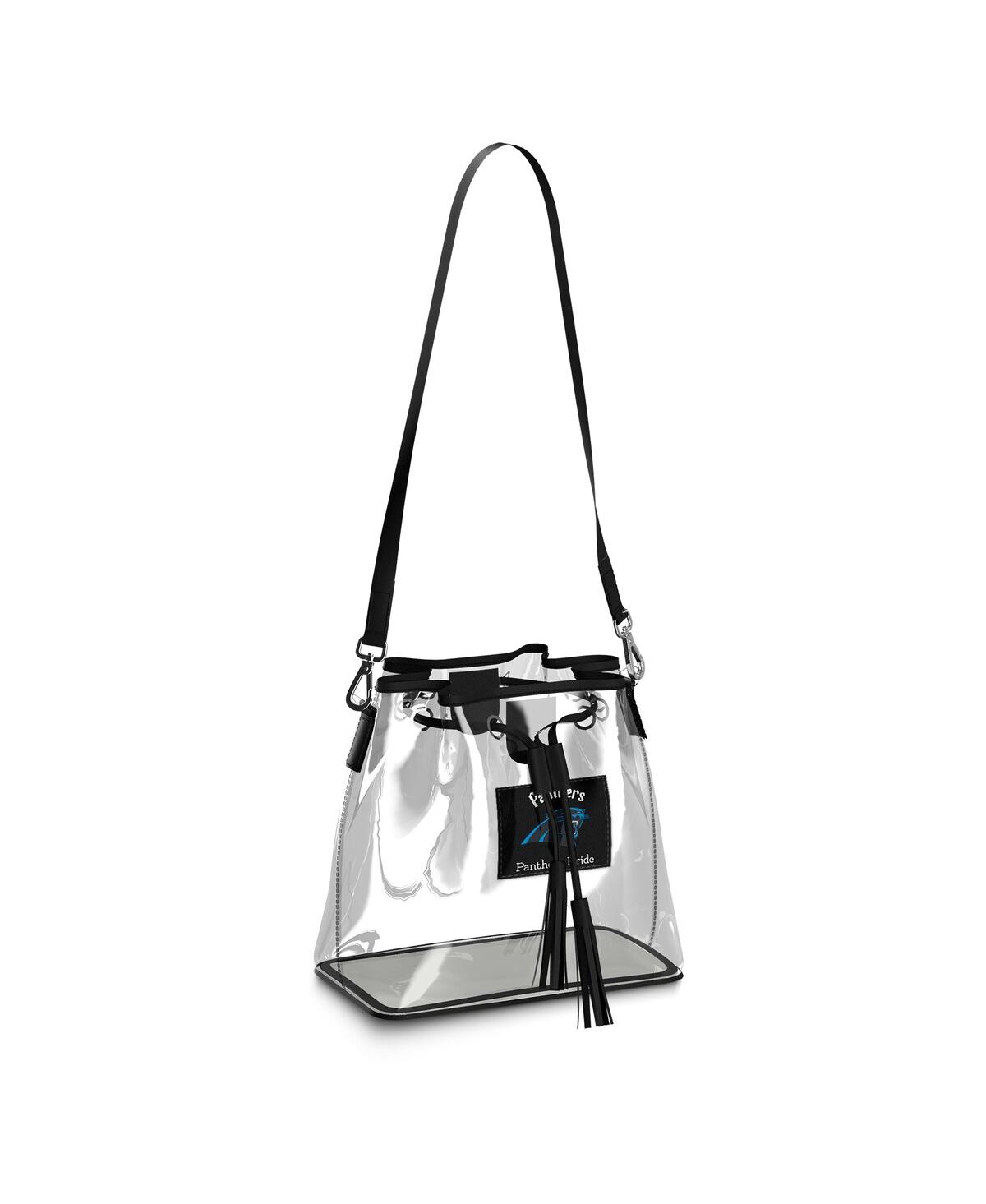 Carolina Panthers Clear Stadium Bucket Purse