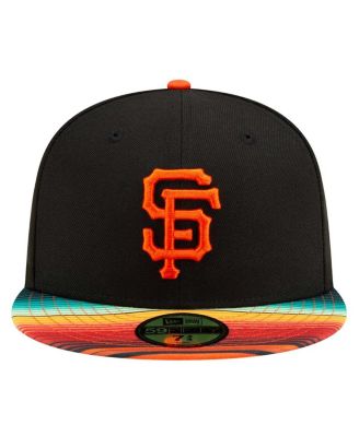 Men's Black San Francisco Giants Turn Back The Clock 59FIFTY Fitted Hat