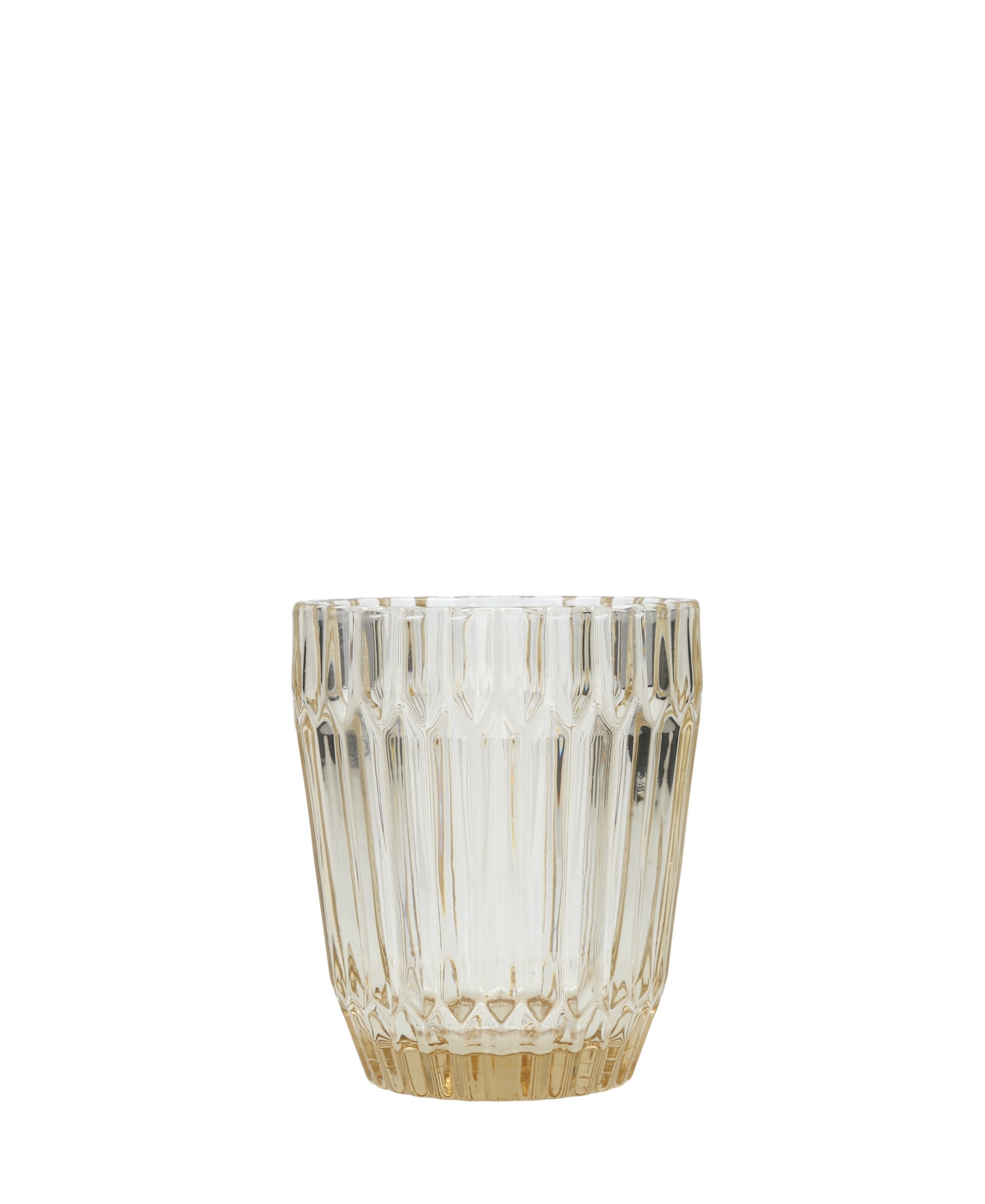 Fortessa Archie Double Old Fashioned Glasses, Set Of 6 In Ginger Gold