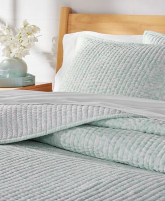 Leaf Silhouette 3-Pc. Quilt Set, Full/Queen, Exclusively at Macy's