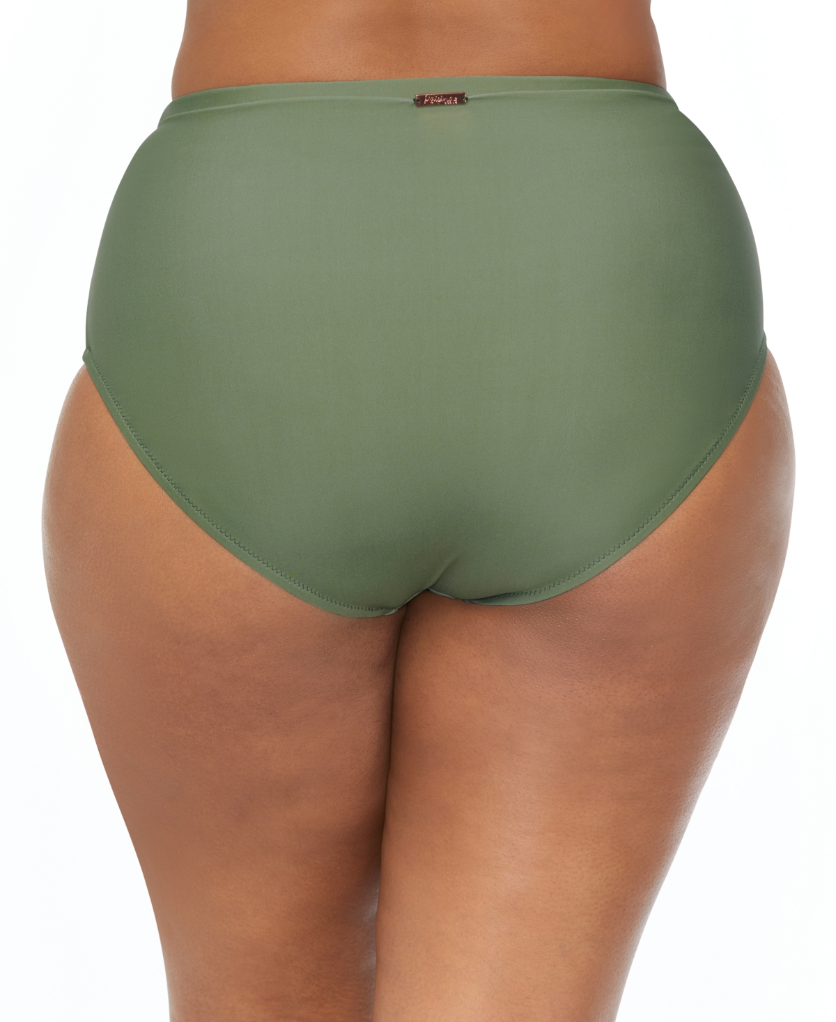 Raisins Curve Trendy Plus Costa Tummy-control Bottoms In Sage