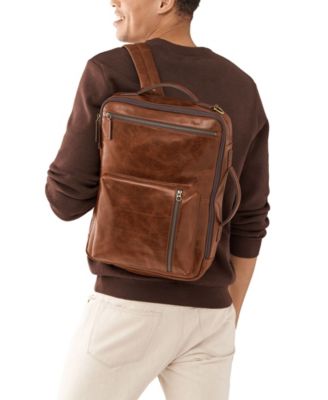 Men's Buckner Leather Convertible Backpack