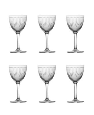 Vanity Nick Nora Glasses, Set of 6