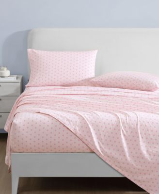 300 Thread Count Cotton Sateen 4-Pc. Sheet Set, Queen