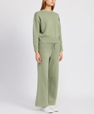 En Saison Women's Rochelle Scalloped Knit Sweater