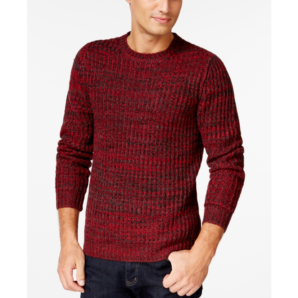 Club Room Big and Tall Marled Textured Sweater, Only at