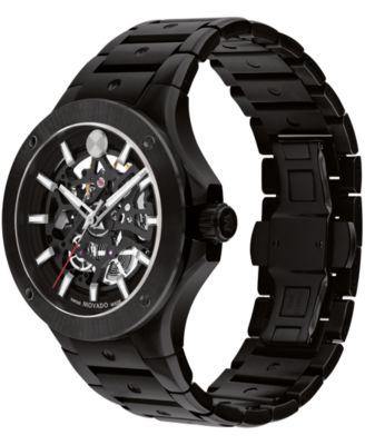 Men's Alta S.E. Skeleton Swiss Automatic Black PVD Watch, 43.50mm