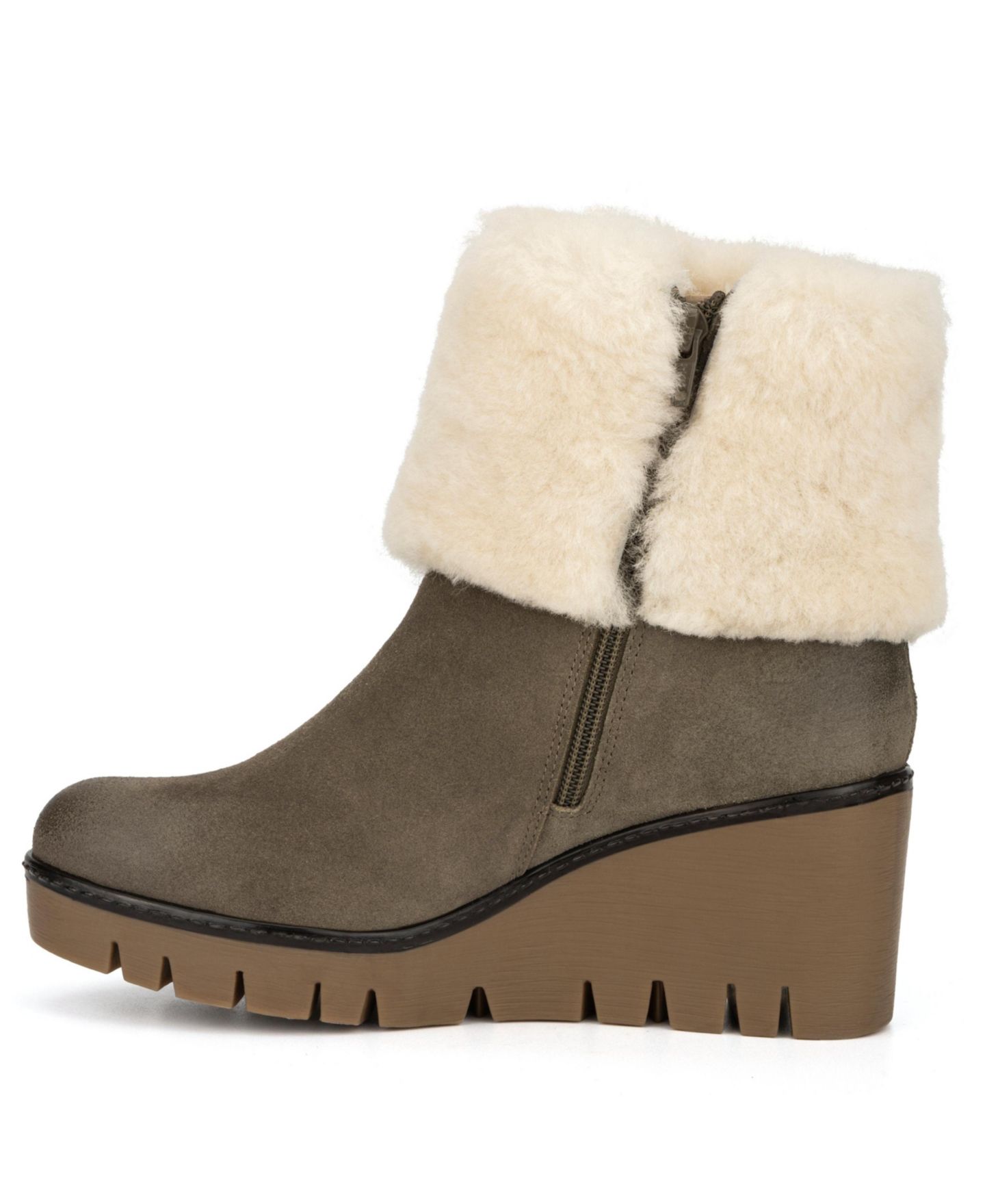 Женские ботинки Vintage Foundry Co Poppy Boot, цвет: Оливковый — фото 16