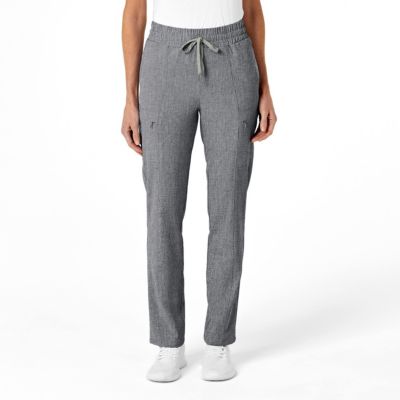 RENEW Women's High Waist Slim Leg Scrub Pant