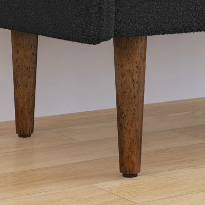  Teddy Velvet Storage Stool with Storage