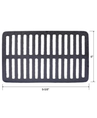 Streamdale Oval Cast Iron Grill Outdoor Charcoal Grill & Skillet
