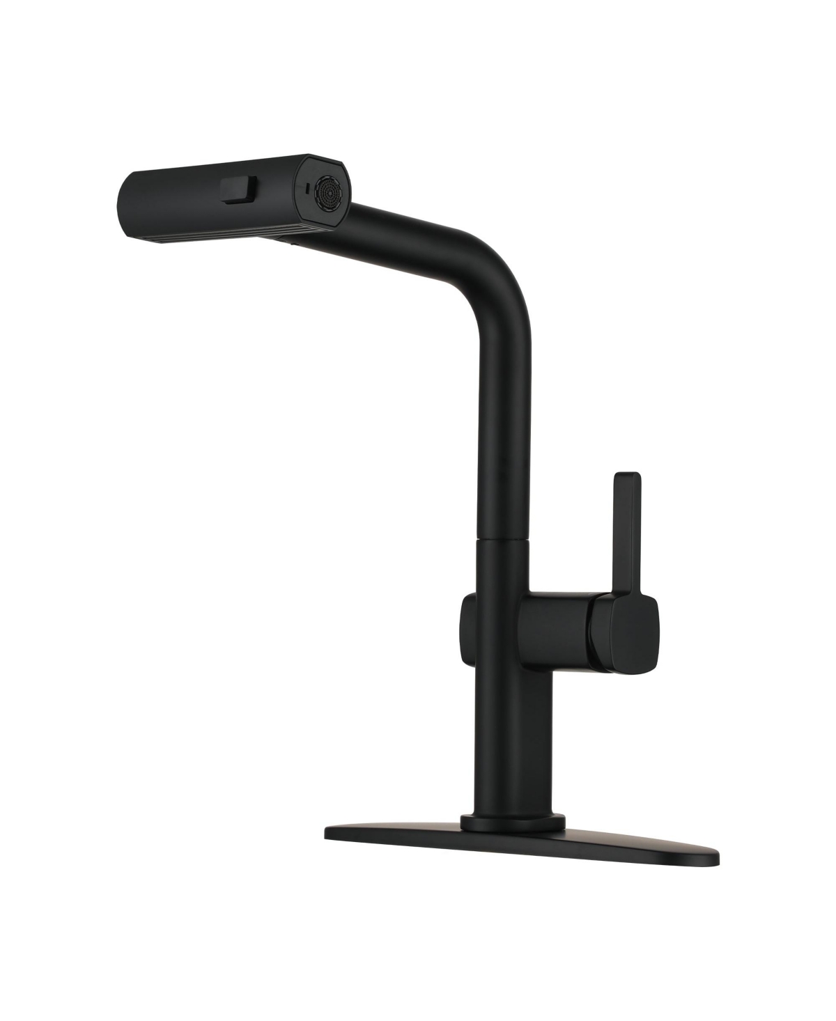 Mondawe 360° Swivel Single Handle Pull Out Sprayer Kitchen Faucet