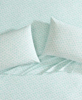 200-Thread Count Cotton Percale 3 -Pc. Sheet Set, Twin