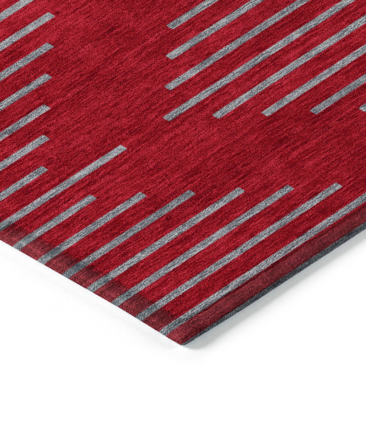 Addison Chantille Machine Washable Acn1017 8'x10' Area Rug In Red