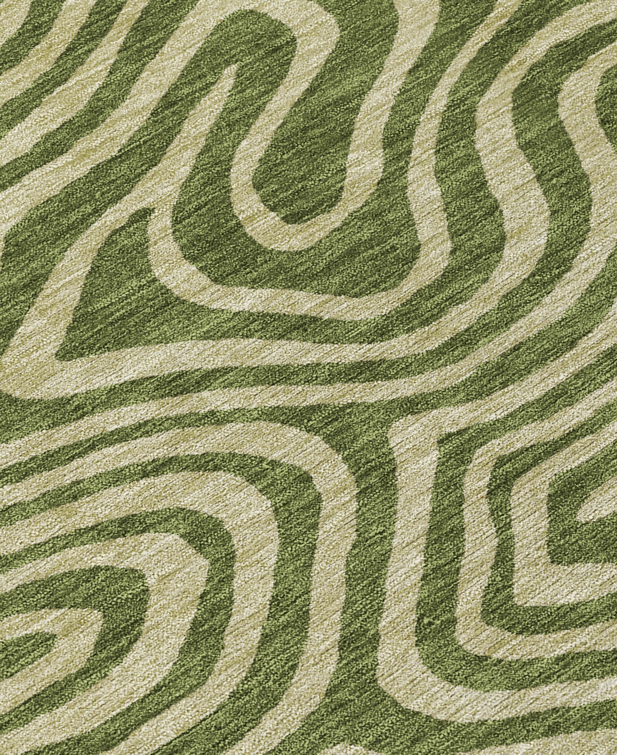 Addison Chantille Machine Washable Acn1020 5'x7'6''area Rug In Olive
