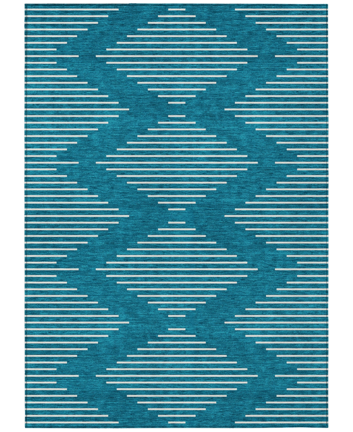 Addison Chantille Machine Washable Acn1016 5'x7'6" Area Rug In Teal