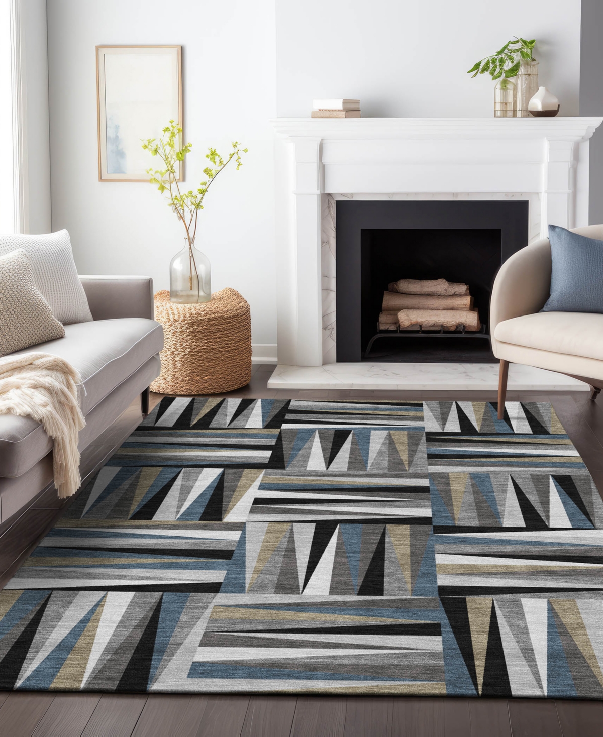 Addison Chantille Machine Washable ACN1012 3'x5' Area Rug