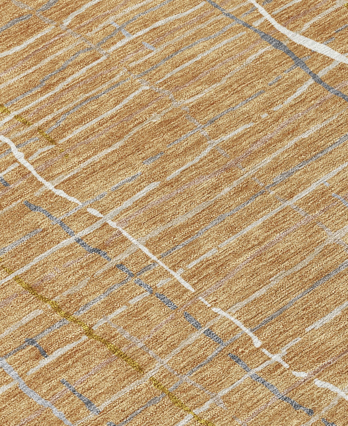 Addison Chantille Machine Washable Acn998 2'6"x3'10" Area Rug In Gold