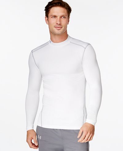 Under Armour Men's ColdGear® Mock Neck Long-Sleeve T-Shirt