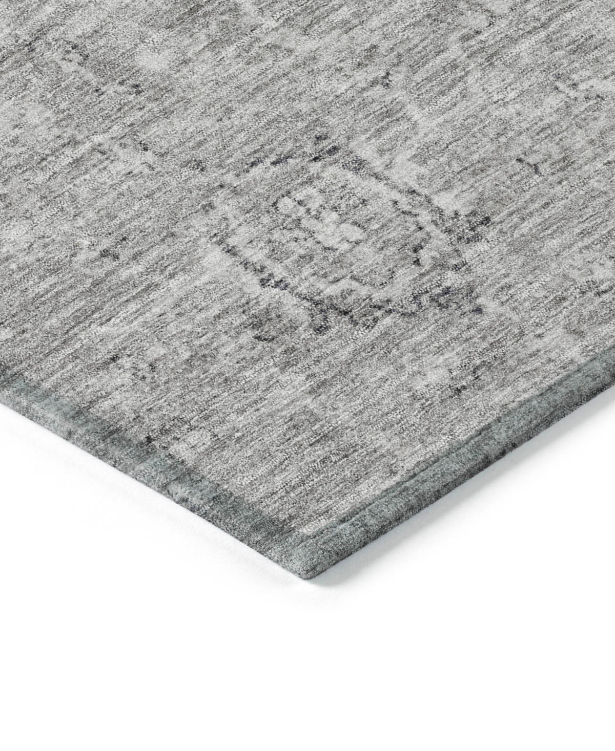 Addison Chantille Machine Washable Acn1089 9'x12' Area Rug In Gray