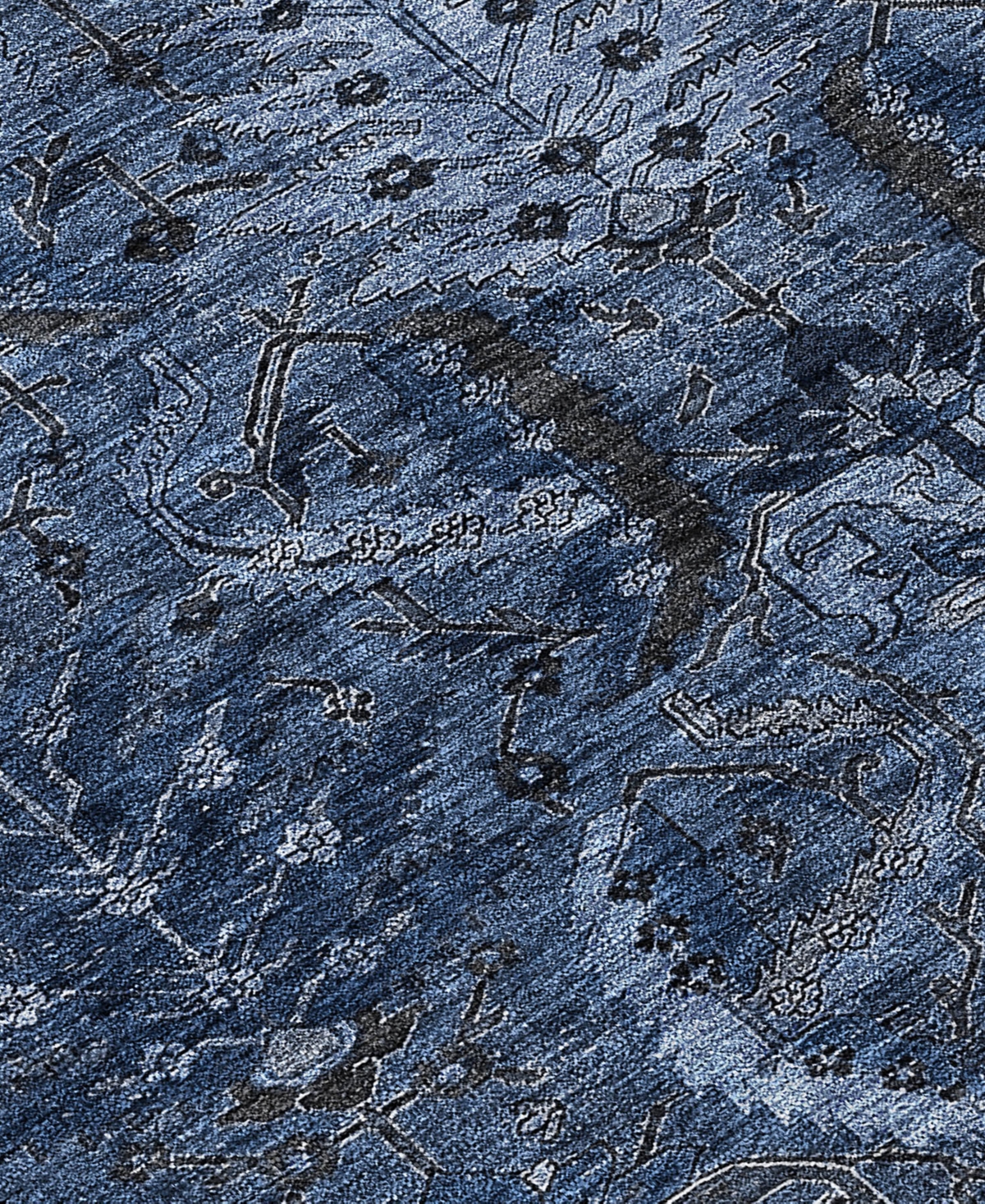 Addison Chantille Machine Washable Acn1082 8'x10' Area Rug In Navy