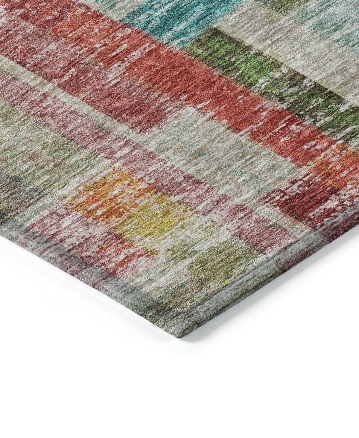 Addison Chantille Machine Washable Acn1090 5'x7'6" Area Rug In Paprika
