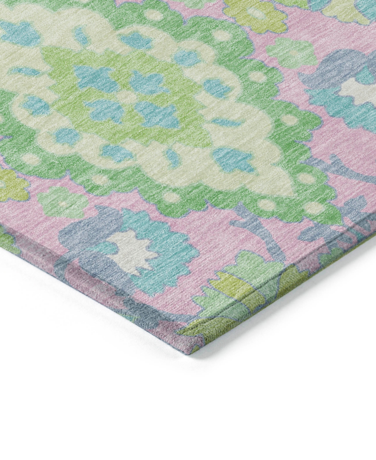 Addison Chantille Machine Washable Acn1002 5'x7'6" Area Rug In Pink