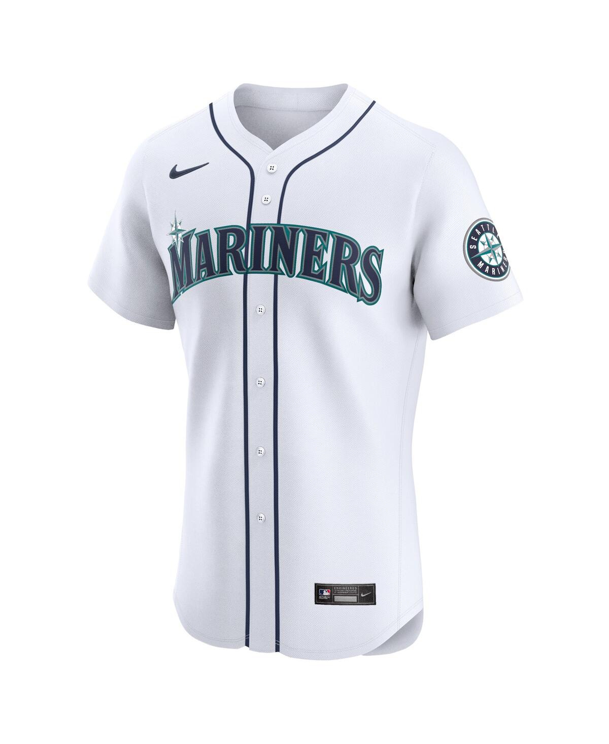 Nike Men's Julio RodriguezSeattle Mariners Home Elite Player Jersey - White
