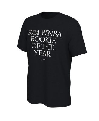 Men's and Women's Caitlin Clark Black Indiana Fever 2024 WNBA Rookie of the Year T-Shirt