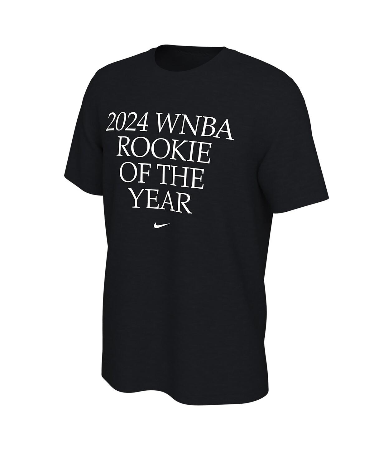 Nike Men's And Women's Caitlin Clark Black Indiana Fever 2024 Wnba Rookie Of The Year T-shirt In Black