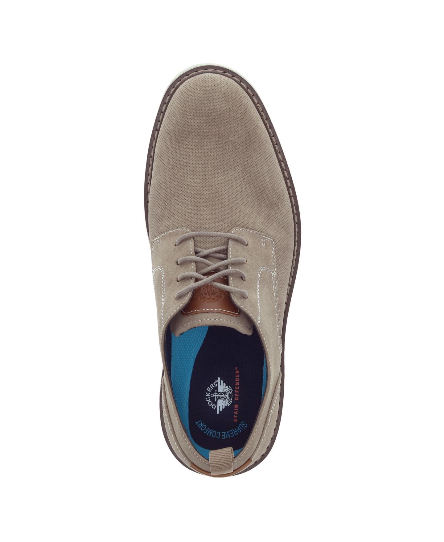 Обувь Dockers Men's Elmington Lace Up, цвет: Серо-коричневый — фото 4