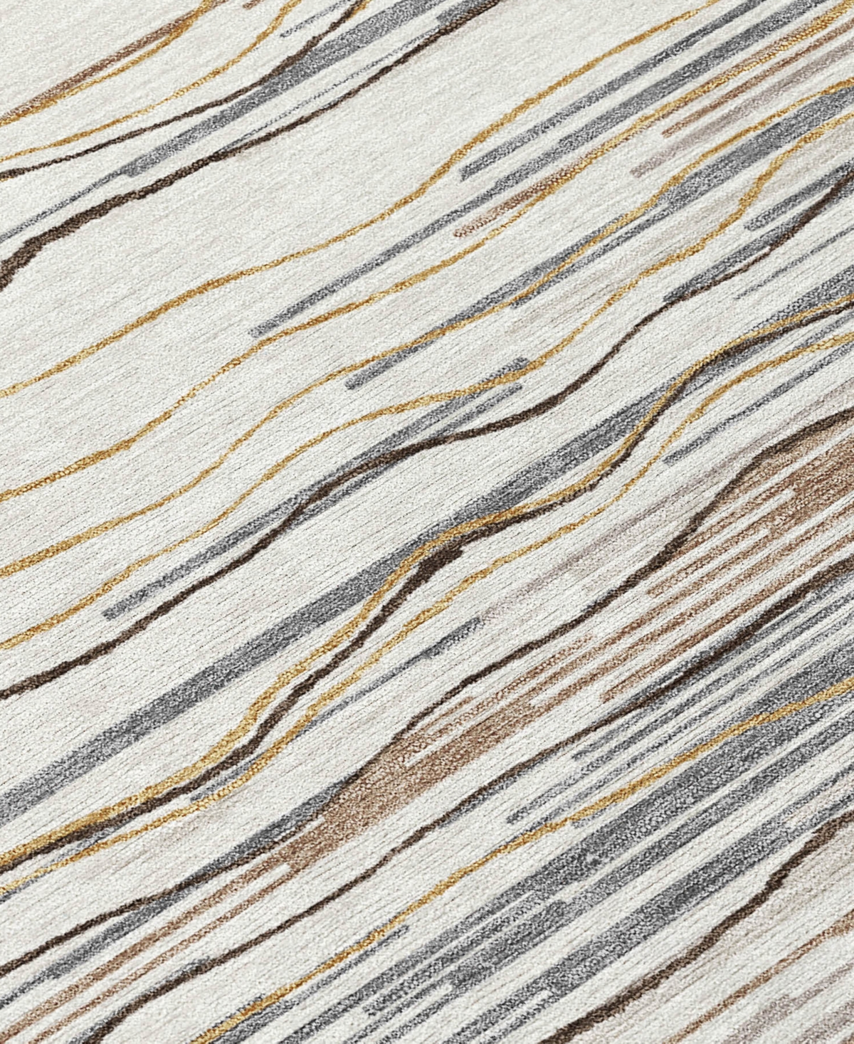 Addison Chantille Machine Washable Acn996 5'x7'6" Area Rug In Ivory
