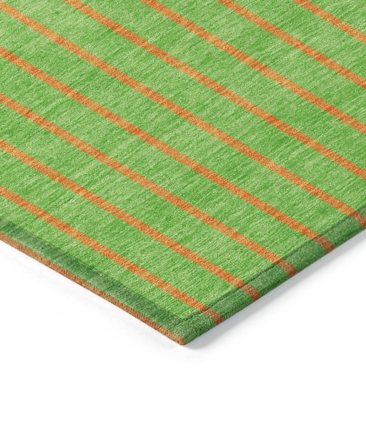 Shop Addison Chantille Machine Washable Acn994 5'x7'6" Area Rug In Lime