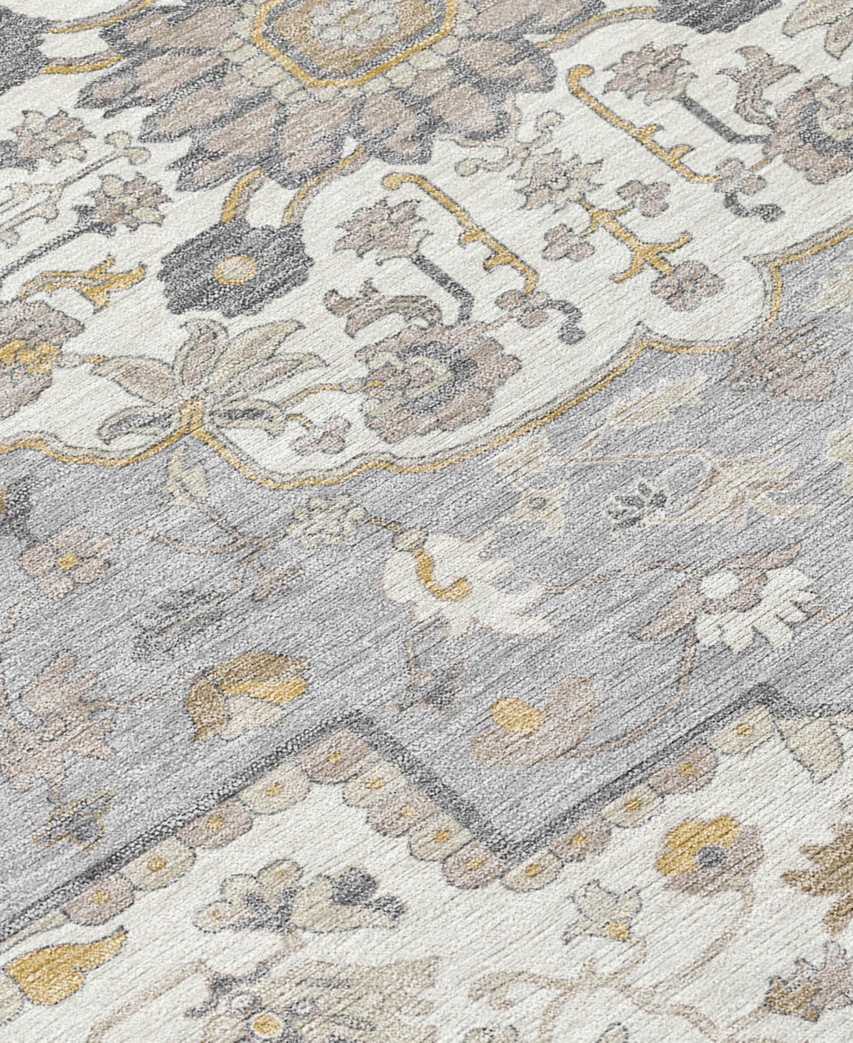 Addison Chantille Machine Washable Acn985 5'x7'6" Area Rug In Beige