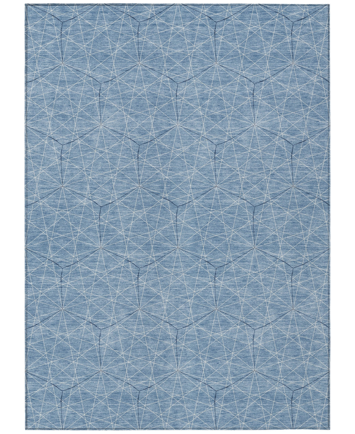 Shop Addison Chantille Machine Washable Acn987 2'6"x3'10" Area Rug In Denim