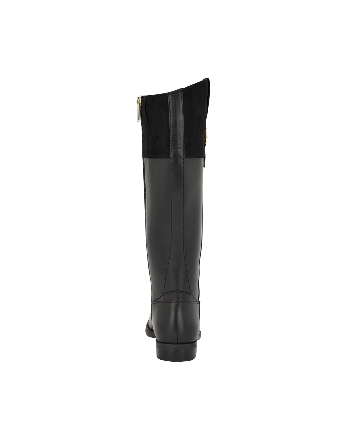 Tommy Hilfiger Women's Shano Riding Style Round Toe Boots In Black