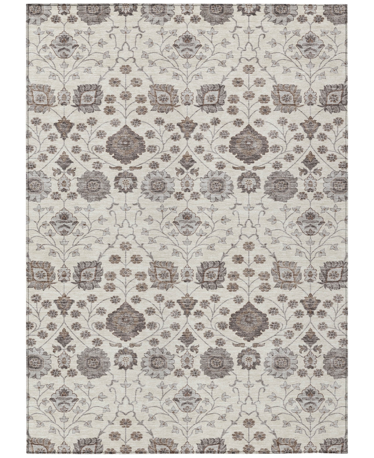 Addison Chantille Machine Washable Acn1155 9'x12' Area Rug In Ivory
