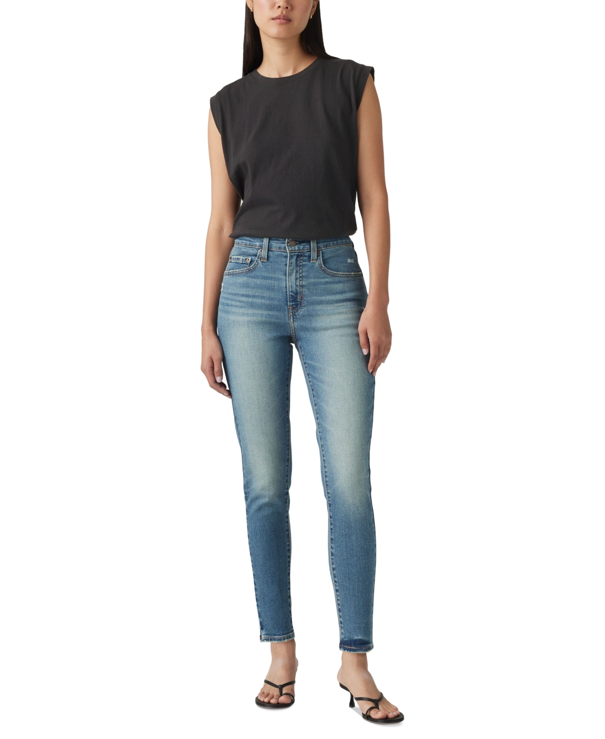 Levi's Slim-fit Cotton Jeans In Eternal Indigo Dark Tint