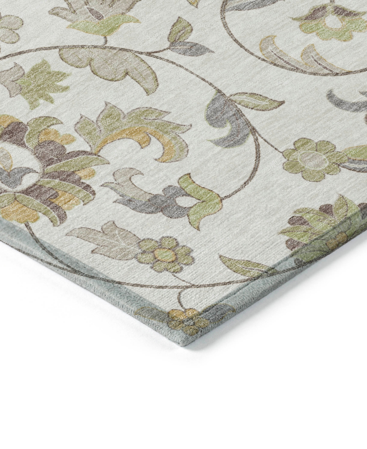 Addison Chantille Machine Washable Acn1006 2'3"x7'6" Runner Area Rug In Ivory