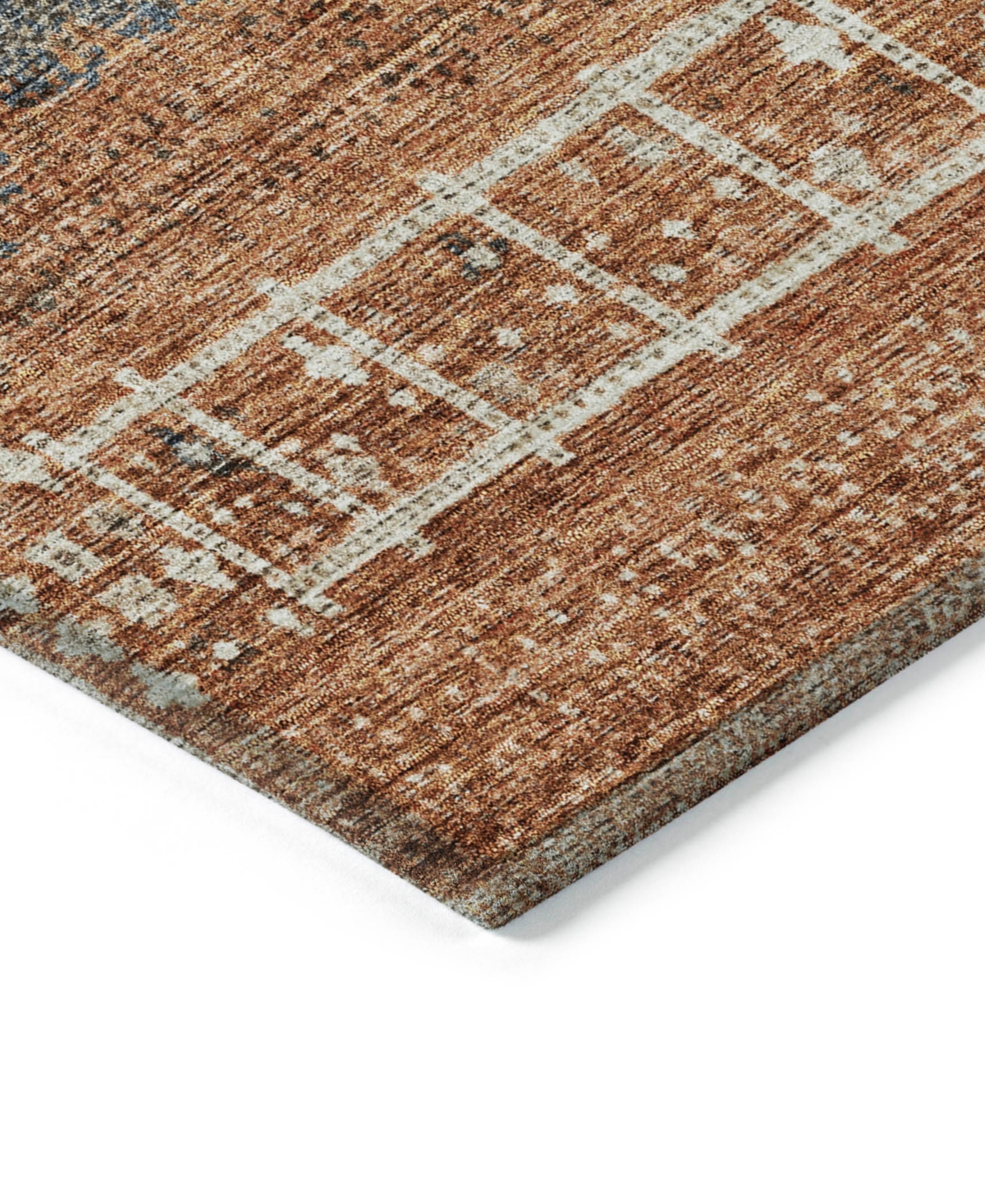 Addison Chantille Machine Washable Acn1147 2'3"x7'6" Runner Area Rug In Brown